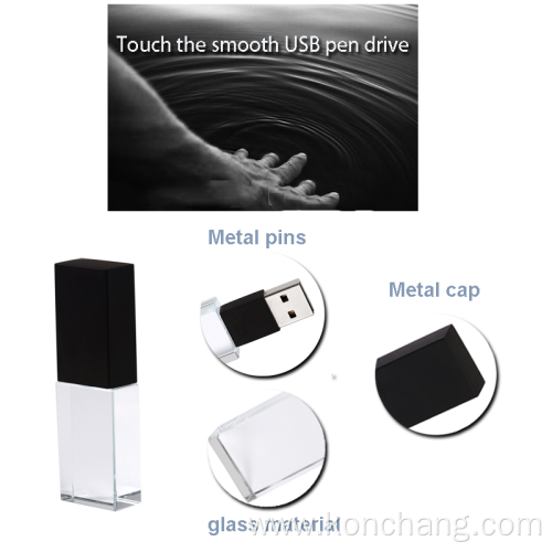 Bulk usb drives for sale Black Glass USB Flash Drive Manufactory